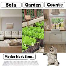 Clear Transparent PVC Bird Spike Strips For Outside Fences And Roofs To Keep Birds, Pigeons, Cats, Squirrels, Raccoons Away And Keep Birds From Building Nest - Multicolor - View 5