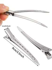 10 件专业理发颈部除尘刷，用于理发 - 优质软毛发刷，符合人体工程学手柄，防过敏沙龙造型工具和胡须修饰配件，男女适用（便携式设计），亲肤理发刷，适合敏感肌肤，返校、旅行度假必需品，女士发饰 - 銀色 - 查看 5