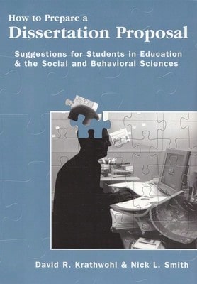 How To Prepare A Dissertation Proposal: Suggestions For Students In Education And The Social And (Paperback) By David Krathwohl, Nick L Smith