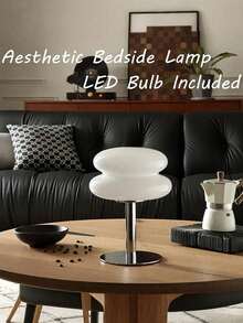 面包形夜灯家居装饰 - 触摸控制 USB 可充电氛围灯，适用于床头咖啡桌、面包店主题卧室装饰