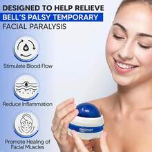 Bell's Palsy Manual Facial Massager And Stimulator - Facial Paralysis Treatment For Nerves, Muscles, Sinus Drainage - Relieves Inflammation And Stiffness In Face, Eye, Mouth, Jaw - 2 Pc.Set - 1 - 查看 3