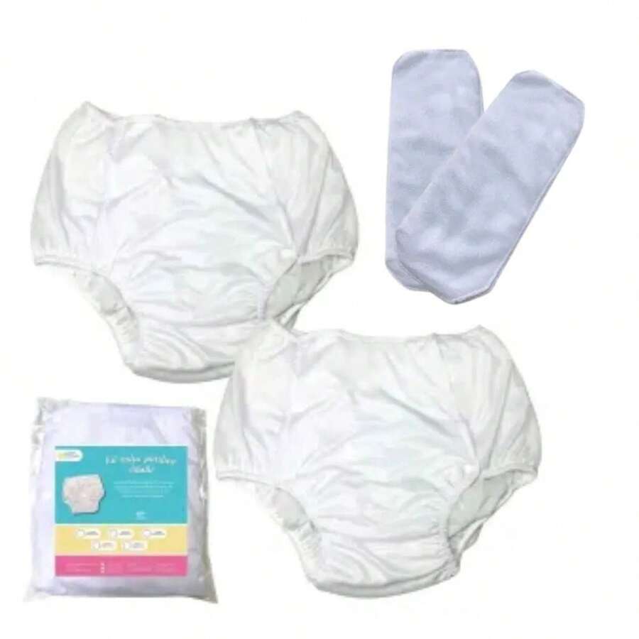 My Little Star Kit 2 Protetores Fralda Geriatrica Plástica com Absorventes - PP - Visão 1