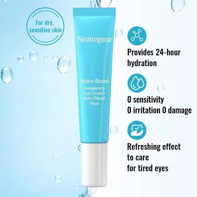 Neutrogena 1瓶（15毫升）视黄醇修护眼霜 - 保湿、提亮、淡化细纹，适合夜猫子和早期衰老肌肤