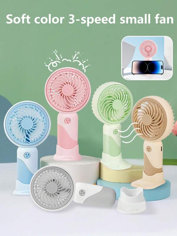 Ventilateur portable de 300 mAh - Conception verticale de bureau, double usage bureau et maison, ventilateur de refroidissement et de chauffage efficace, profitez des jours d'été frais, élégant et portable, ventilateur portable 3 vitesses - vent puissant, batterie longue durée rechargeable par USB, équipement essentiel de bureau et de maison pour améliorer le confort de la vie !