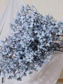 1pc Artificial Long Branch Flower, Apple Blossom, Fake Flower, For Party, Wedding Decoration, DIY Flower Arrangement, Gathering, Hotel, Flower Shop, Living Room, Bedroom, Dining Table, Garden And Home Decor