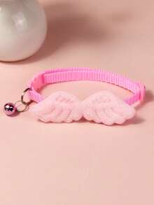 1/5 chiếc Vòng cổ cho thú cưng hình chuông có cánh dễ thương kèm kẹp dây xích, Trang trí vòng cổ cho chó mèo có thể điều chỉnh - Nhiều màu - Xem 7