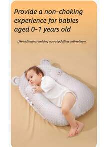 3 sztuki/zestaw noworodków w wieku 0-3 lat, poduszka anty-plucie mleka, oddychająca mata do spania dla niemowląt, zapobiegająca zakrztuszeniu się mlekiem (przed zakupem sprawdź odpowiedni rozmiar produktu) - Wielokolorowe - Zobacz 10