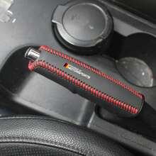 1pc Car Handbrake Grips Case PU Leather Car Handbrake Cover Protector Grip Covers For BMW 1 3 5 X Series For Audi Mercedes Benz