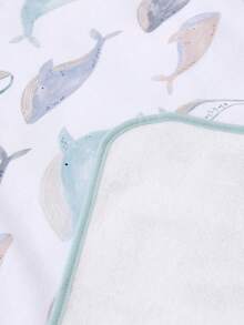 1 件 15.74 英寸 * 11.81 英寸婴儿尿布更换垫 婴儿尿布垫 柔软可重复使用可洗床垫 男童