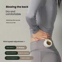 مروحة صغيرة قابلة للتثبيت، مروحة المكتب الصغيرة العاصفة، مناسبة للحمل عند الخروج، تصميم مدمج للحمل بسهولة عند الخروج، هدايا صغيرة مثيرة - أبيض - مشاهدة 7