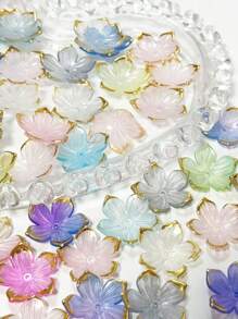 Acryl DIY Accessoires, cremefarbene Klebstoff Handyhüllen, Haarclips, dekorative Accessoires Materialien, Barock Accessoires, DIY handgemachte Ohrringe, Kopfbedeckungen, Schuhe, Kleidungsaccessoires. Dieses Produkt wird vielfältig in der Dekoration, als Anhänger verwendet.