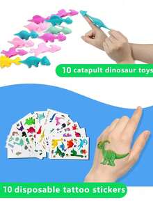Dinosaur Themed Party Favors Supplies ,Birthday Party Supplies Favors,Bulk Stuffers Set Carnival Prizes,Goody Bag Fillers Party Favor Gifts , Back To School Gifts
