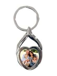 1pc Custom Silver Stainless Steel Bottle Opener Keychain, Custom Halloween Gift, Christmas Gift Keychain, Custom Metal Keychain, Customizable Picture Bottle Opener Keychain, Perfect Gift For Father, Boyfriend, Christmas Gift, Valentine's Day Gift