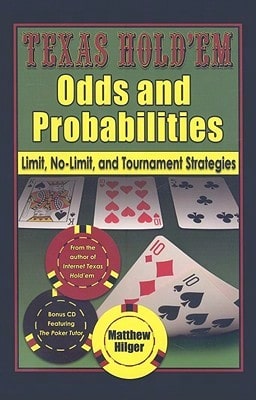 Pre-Owned Texas Hold'em Odds And Probabilities (Paperback) By Matthew Hilger