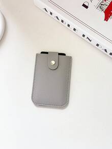 简约抽绳卡包小巧便携轻薄女士钱包迷你钱包零钱包钱夹 - 彩色 - 查看 7