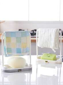 1 pieza Organizador de bandeja para fregadero de cocina, adecuado para esponjas, trapos de cocina, trapos, cepillos, almacenamiento y organización de estropajos
