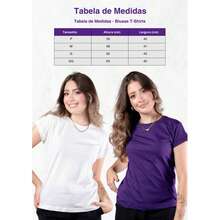 Kit 2 Women's Blouses Baby Look Basic T-Shirt 100% Premium Cotton Traditional Plain T-Shirt - 黑色/粉紅色 - 查看 4