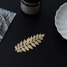 1 件/2 件新款金色新娘发夹发夹刘海发梳头饰、发饰、发饰、爪夹