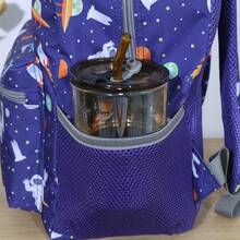 3 Pcs Kids Backpack Set - Lightweight Backpack In Fun Prints For School, Travel & Daycare, Ideal For Ages 6+, Roomy Interior, Durable & Water-Resistant Fabric & Loop For Lunch Bag - 太空 - 查看 8