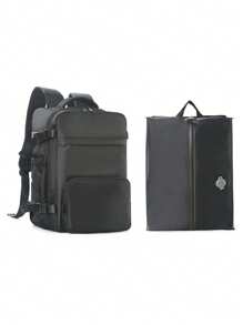 1 Piece Intelligent Vacuum Compression Large Capacity Lightweight Backpack Efficiently Saves Space And Protects Items Multifunctional Travel Backpack Luggage Bag/Outdoor Backpack Suitable For Hiking, Camping, Vacation, Business Trips And Daily Commuting For Men And Women Bag For School School Accessories School Stuff