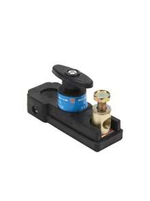 1Pc Universal Car Battery Disconnect Switch Battery Terminal Anti-Leakage Switch Battery Disconnect Isolator Cut Off Switch, Heavy Duty Battery Disconnect Switch - Dual Terminal Isolation, Manual Operation, Compatible With 12V/24V Systems - Anti-Leakage Protection For Cars, Trucks, Boats, RVs, ATVs, Marine - Industrial-Strength Electrical Disconnect, Rugged Design, High Conductivity, Boat Owners ﻿