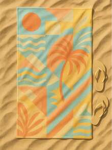 Beach Towel – 100% Microfiber Polyester – 75x150 Cm – Lightweight & Quick Dry – Made In Turkey - White - View 3