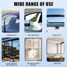 高效玻璃清洁湿巾 - 快速去除油污、灰尘、虫子残留物和鸟粪，恢复玻璃透明度。适用于挡风玻璃、侧窗、后视镜