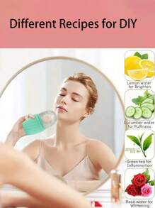 Silicone Ice Tray For Face, Beauty Ice Cubes, Face Massage Ice Tray, Ice Therapy Facial Massage Series