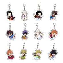 bandai Accesorio de anime Llavero acrílico de anime - Bungou Stray Dogs Lindo colgante de estilo Y2K de dibujos animados, adecuado para bolsos y llaves, regalo perfecto para fans, accesorios de cosplay, llavero de coche, bolso, mochila, pequeña joya, accesorios, regalos creativos, regalos de estudiante, accesorios de coche, colgante de bolso, accesorios escolares
