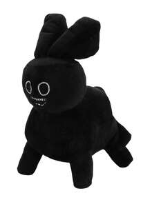 25厘米/9.84英寸 Forsaken Gubby 毛绒玩具 Noob 三角耳兔毛绒动物玩偶装饰创意礼物儿童生日派对家居女孩房间装饰游戏收藏品 - 彩色 - 查看 10