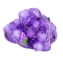 70/300ml Large Crunchy Crystal Slime Kit - Watermelon Grape Peach Strawberry Bottle Premade Slime Pack Set Non-Sticky Jelly Cube Slime Party Favor Birthday Gifts - Multicolor - View 6