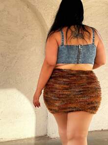 Truni Jupe crayon moulant style vintage américain Maillard, vêtements western pour femmes