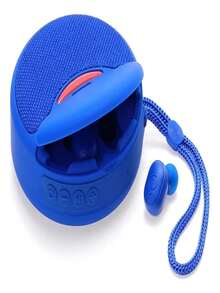 Mini Bocina Portátil Con Audífonos Integrados Aleatorio - Multicolor - Ver 11