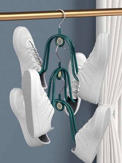 1/5 件鞋子晾干架，家庭门廊防风鞋子收纳架，室内/室外鞋架