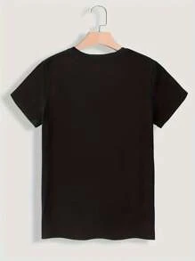Camiseta casual de verano para adultos con cuello redondo, 100% tela de punto de poliéster, con estampado de letras retorcidas, elástica, unisex- "No intentes entenderme"