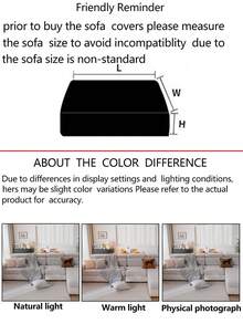 1pc Stretch Sofa Cover, Non-Slip Full Coverage Sofa Seat Cover, Suitable For All Seasons, Fabric Thickened Sofa Slipcover, Machine Washable, Dust-Proof, Pet-Friendly, Decor For Bedroom, Office, Living Room, Fits L-Shaped Sofa And 1/2/3/4 Seater