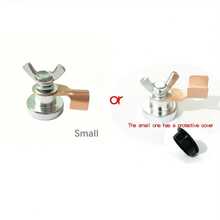 专业 1 件/2 件焊接配件、强磁接地器、焊机接地夹 - 不锈钢和紫铜材质