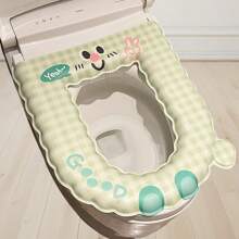 A Pair Of Reusable Toilet Seat Covers, Spring And Summer Washable Toilet Seats, Household Bathroom Toilet Seat Covers, And All-Season Toilet Covers