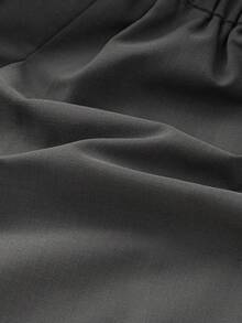 Balabala 女童百褶裙 2025 格子呢短裙 工作服风格 - 中灰 - 查看 3