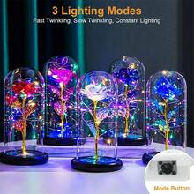 LED Fairy Lights Battery Powered, 7FT 20 LED Waterproof Mini Twinkle String Lights, Battery Powered, Suitable For Wedding Mason Jar Party Christmas Decorations - 彩色光 - 查看 3