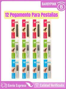 6 PIEZAS NEGRO BLANCO TRASPARENTE