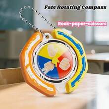 决策疲劳？旋转命运之轮工具，学生创意礼物，优柔寡断的决策旋转玩具 - 彩色 - 查看 11
