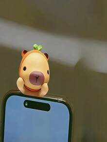 The Kapibara Mobile Phone Hangers - These Adorable, And Variously-Shaped Little Animals Are Simply Adorable! You Can Hang Them On Your Phone, Put Them In Your Car, Or Stick Them On Your Computer Screen - It's Up To You. They Are Perfect Decorations For Parties And Festivals. - 彩色 - 查看 5