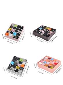 内衣文胸袜子收纳盒柜抽屉式收纳袋袜子围巾内衣收纳盒衣柜衣物收纳袋学校用品学校用品