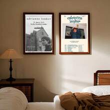 1/3PCS Optional Frame Posters Wall Arts Pop Adrianne Lenker - Songs Album Art Poster HD Home Living Room Bedroom Bar Aesthetic Decoration - Multicolor - View 30