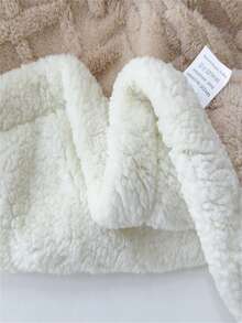 1 pieza Manta de franela Sherpa estilo bohemio jacquard, manta suave y acogedora de felpa para Halloween, Navidad, decoración de sala de estar y dormitorio, manta de felpa francesa rosa para el verano