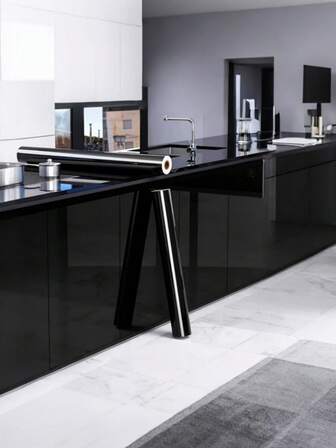 1 Roll DIY Pearl Gloss PVC Sticker Film - Waterproof Self-Adhesive Wallpaper For Wardrobe, Kitchen, Furniture - Peel & Stick In Sleek Black, Pink, Red