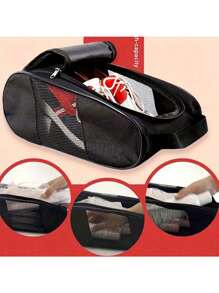 Scatola portascarpe sportive, borsa portascarpe sportive, scatola portascarpe da viaggio antipolvere, borsa portascarpe in rete traspirante, borsa da viaggio. Borsa portascarpe multifunzionale e portatile.