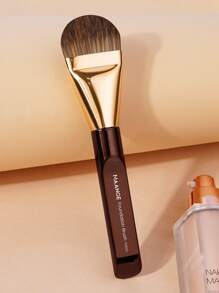 MAANGE 2 set di pennelli da trucco professionali, pennello per fondotinta e correttore, pennello per fondotinta liquida, strumenti da trucco con fibra morbida, facili da trasportare, set adatto come regalo per donne e ragazze