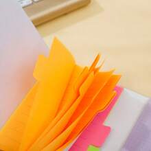 Mehrfarbiges Haftnotizen-Set im Lehrstil, beinhaltet Tafel, stiftförmige Notizen & bunte Markiersticker, selbstklebend & leicht abzureißen, hilft Lehrern effizient Unterrichtsaufgaben und Wissensannotation zu verwalten